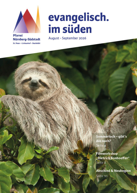 August / September 2026 Titelbild